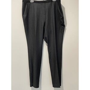 Amanda + Chelsea Womens 18W‎ Gray Narrow Leg Contemporary Fit Stretch Pants